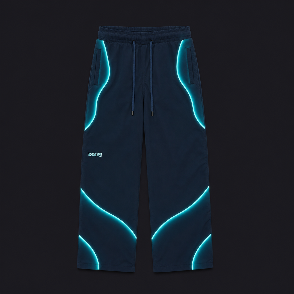 Neo | Navy Windbreaker Pants