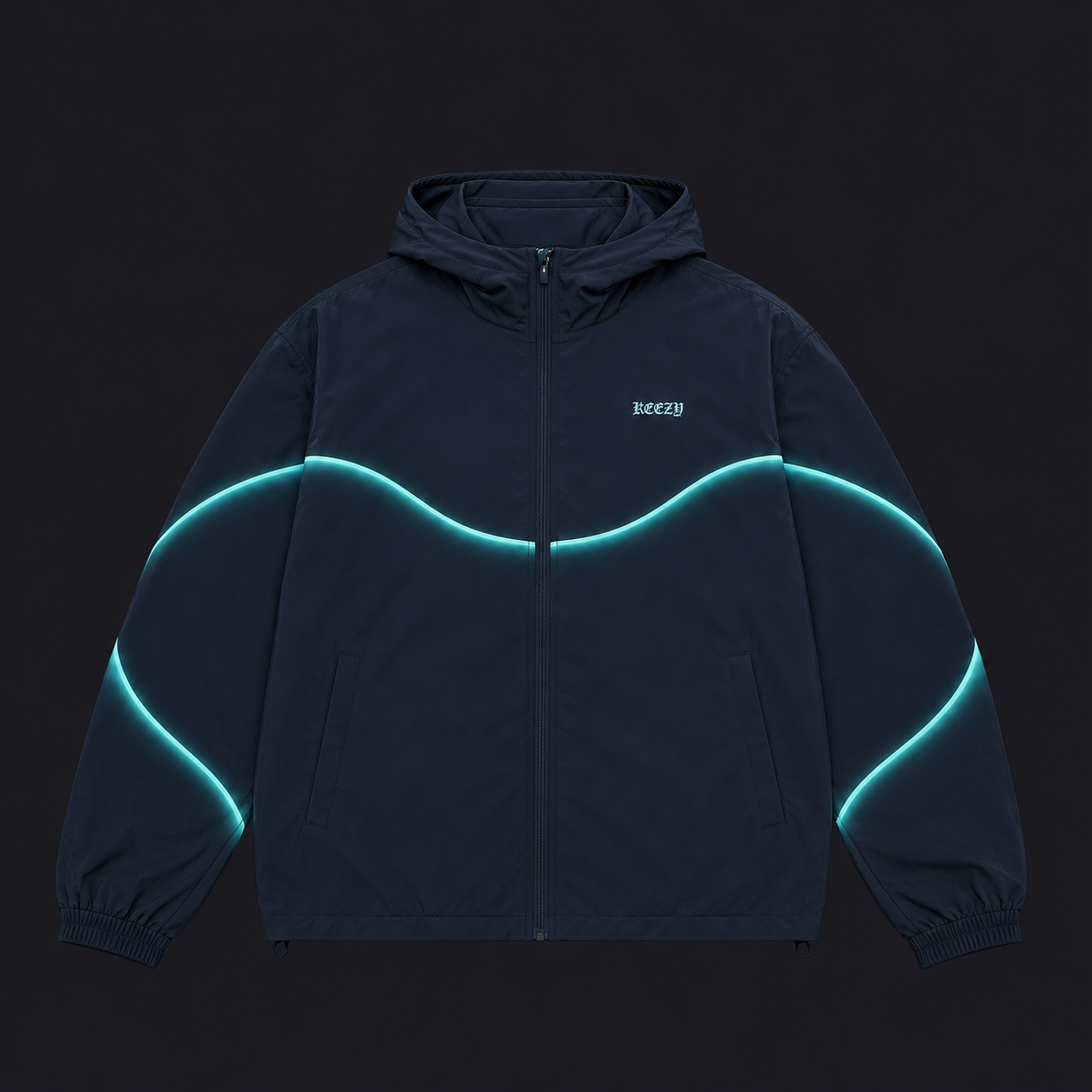 Neo | Navy Windbreaker Jacket