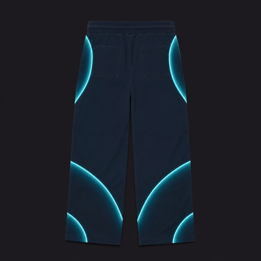 Neo | Navy Windbreaker Pants