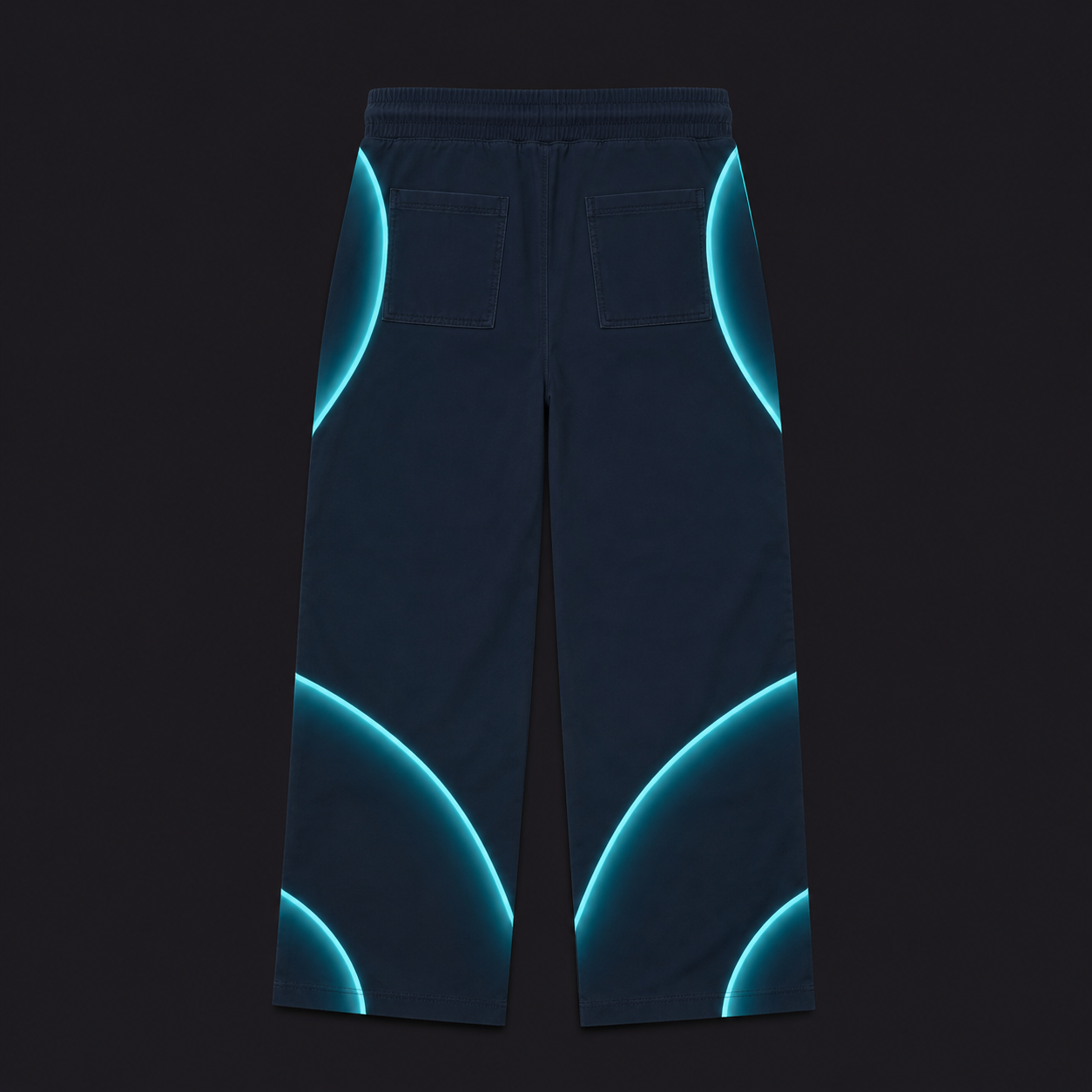 Neo | Navy Windbreaker Pants