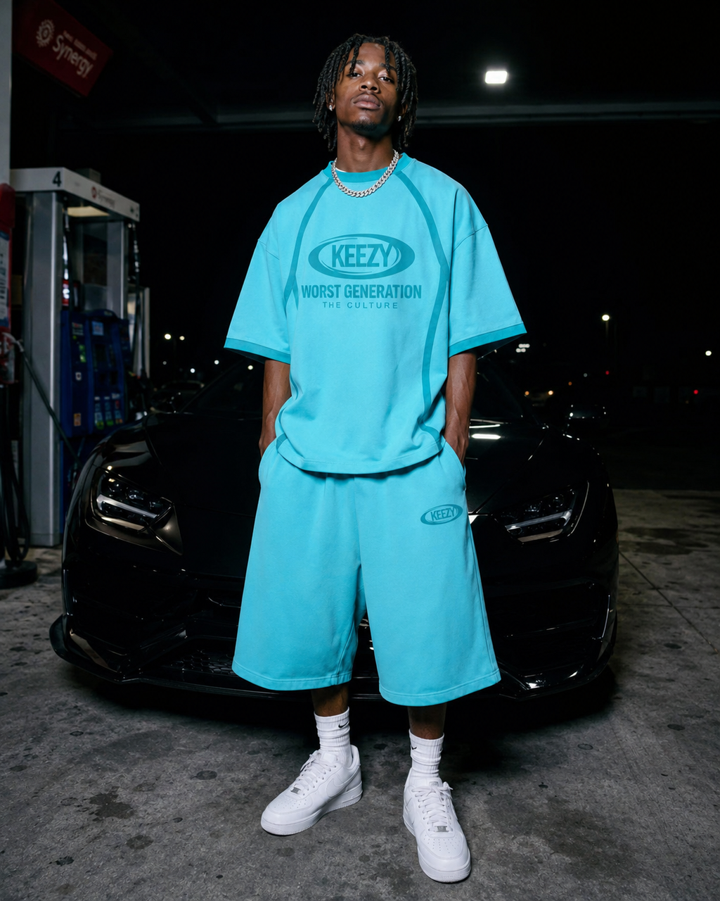 PITCH | AQUA SHORTS