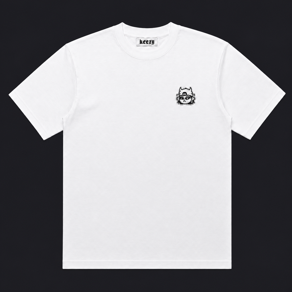 KEEZY Tシャツ - WHITE