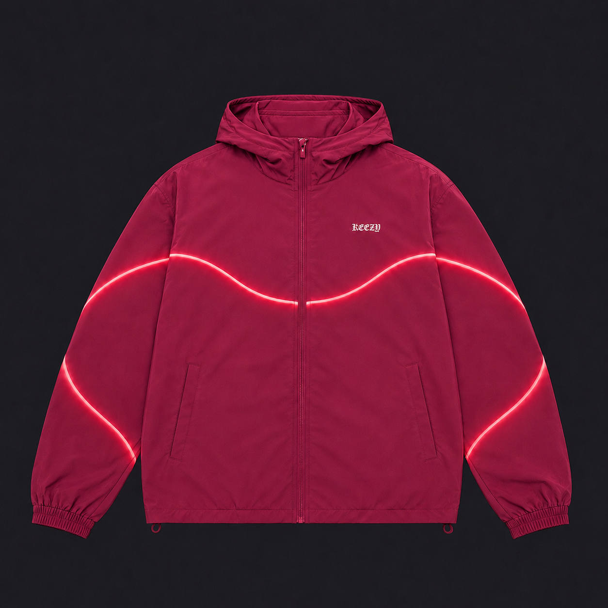 Neo | Cherry Windbreaker Jacket