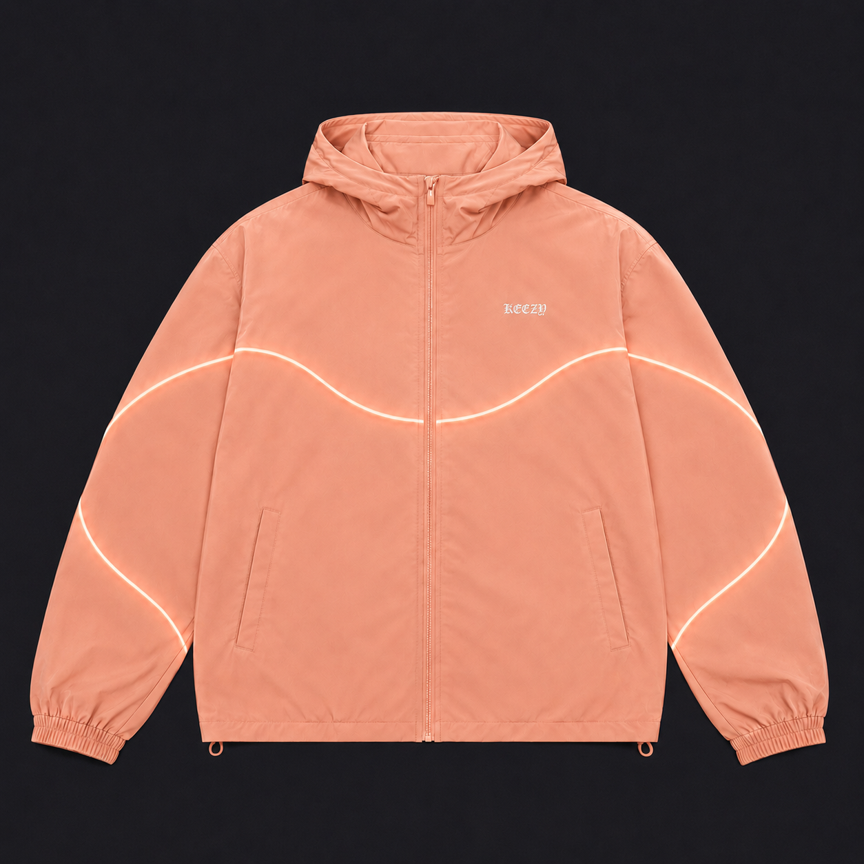 Neo | Peach Windbreaker Jacket